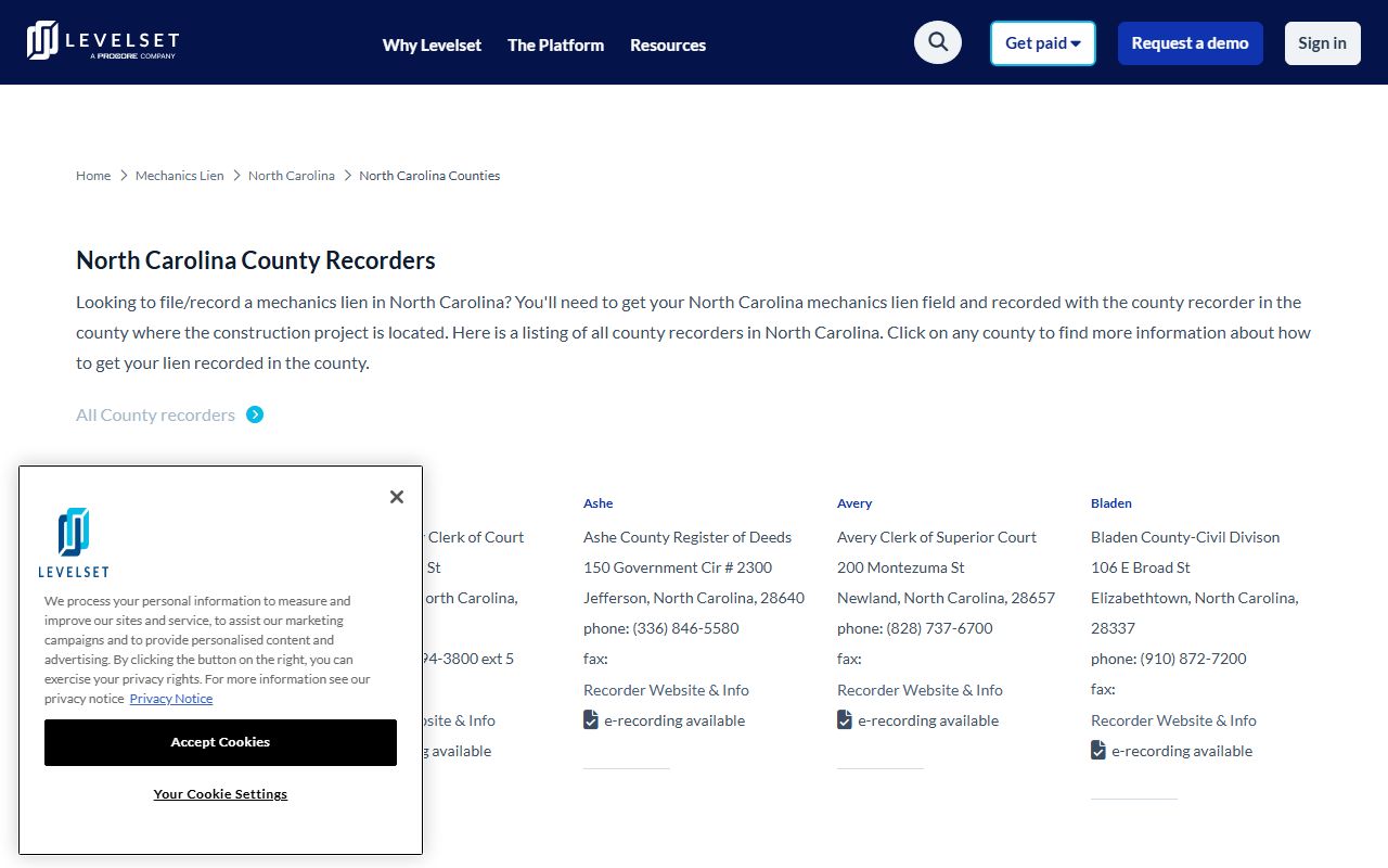 Anson County Clerk of Court contact details for DUI records