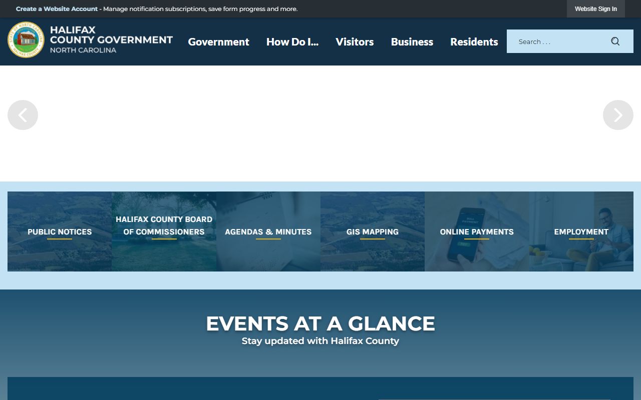 Halifax County DWI records government website