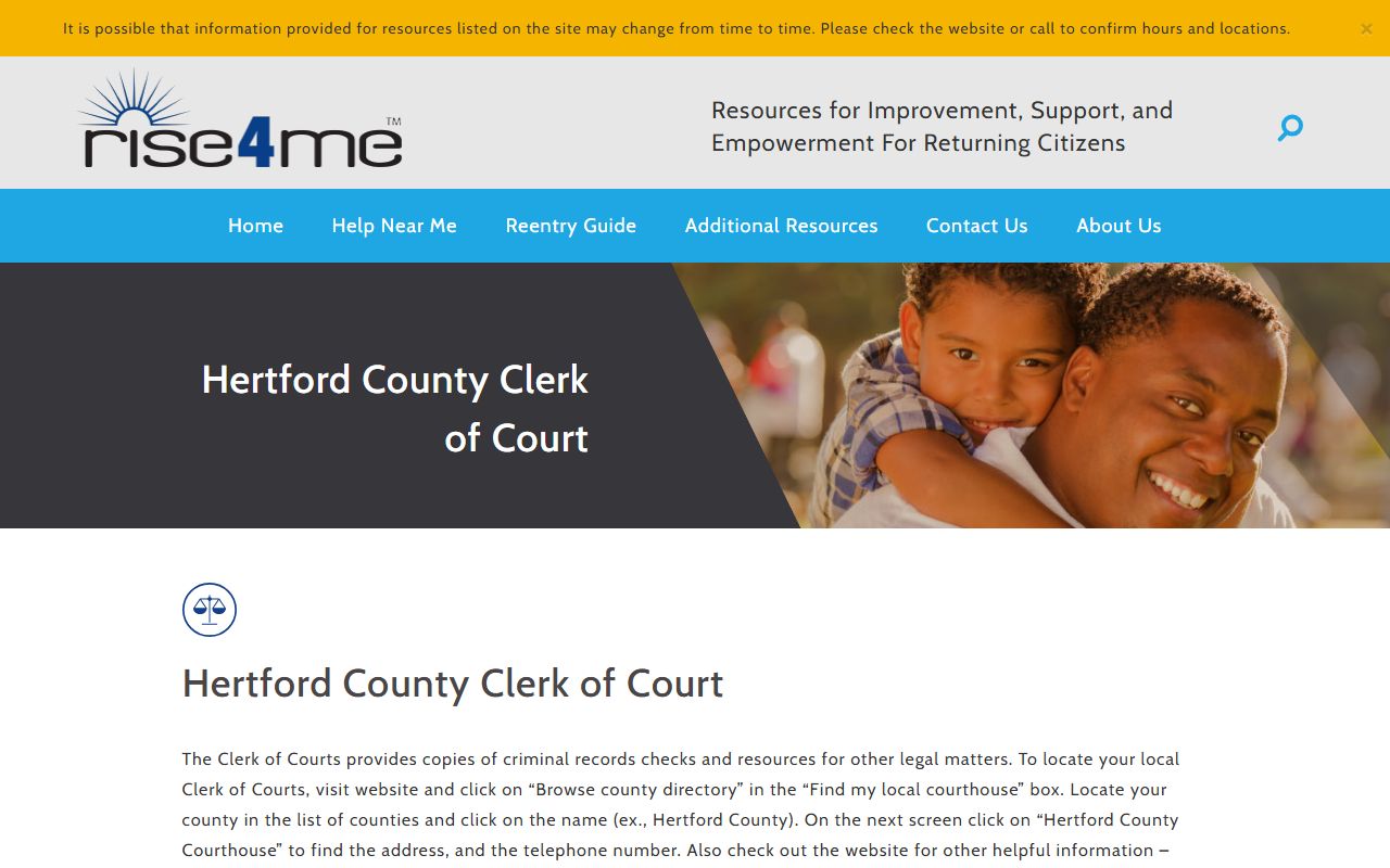 Hertford County DWI records clerk resource